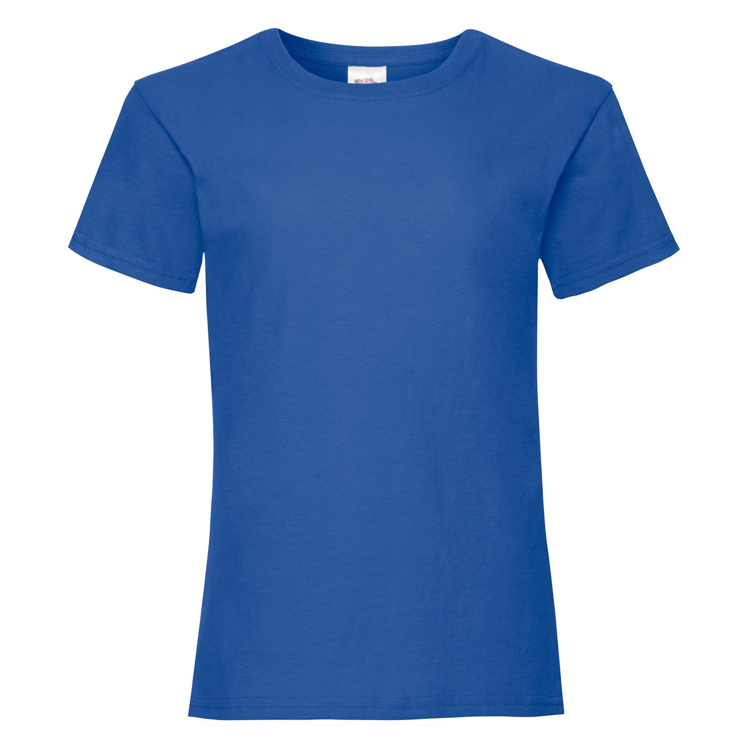 Fruit of the Loom Girls Value T-shirt Royal - 7/8