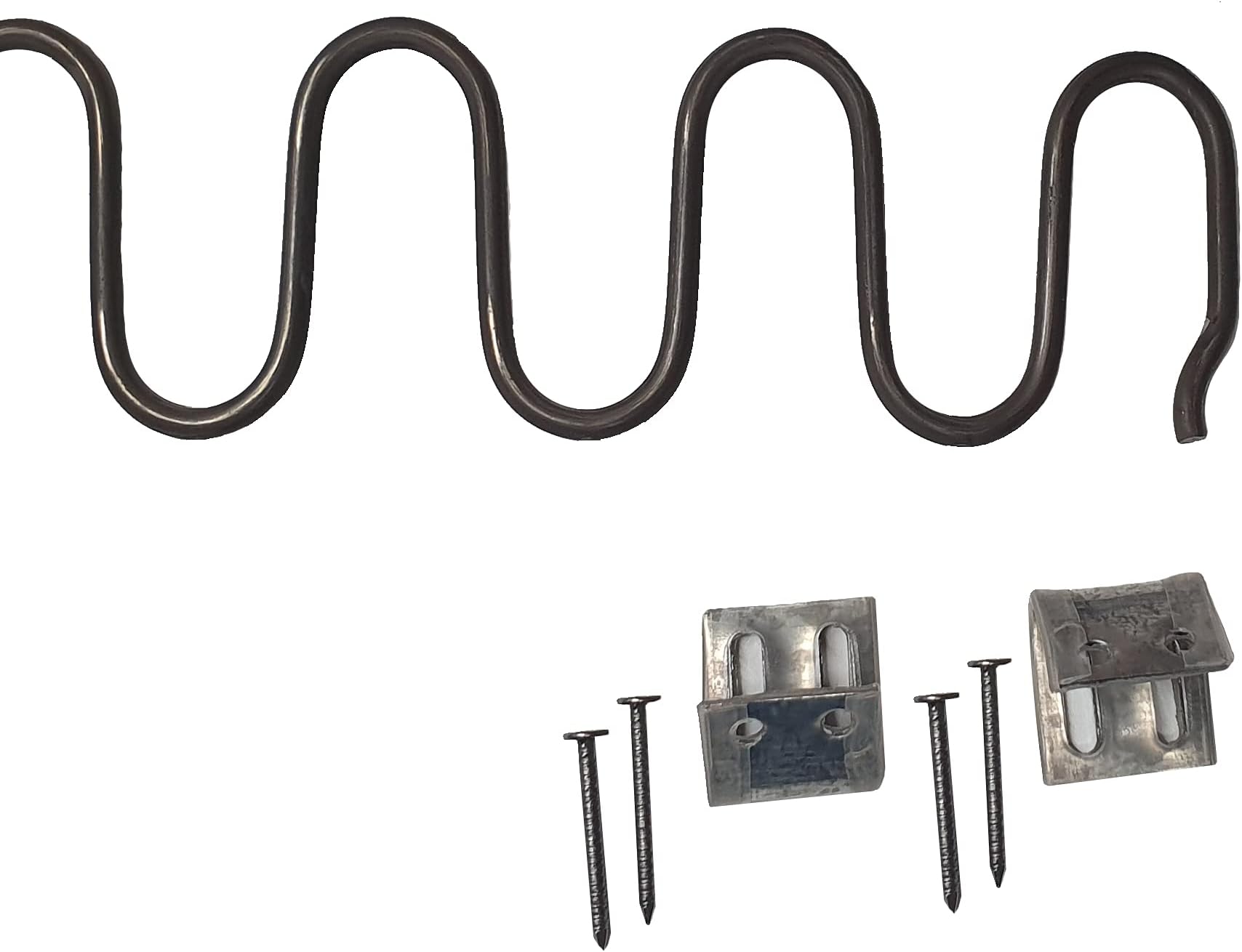 Pandoras Upholstery Complete Replacement 26 Inch Zig Zag Springs x 5 Kit Upholstery Supplies For Chair Sofa Seat Settee