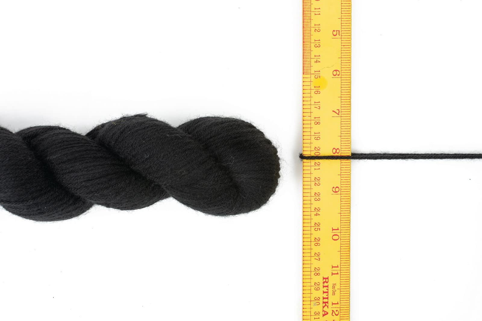 WOA Fashions Wool Pastel Color Acrylic Hand Knitting Yarn (Black) (Hanks-150Gms) 3