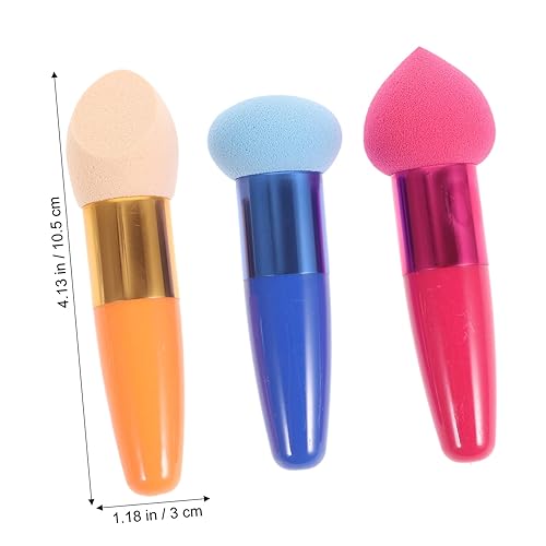 Miniatura 2 de STAHAD Brochas de maquillaje de viaje para Maquillaje - Juego de brochas de maquillaje profesional de 3 piezas para sombra de ojos, juego de brochas