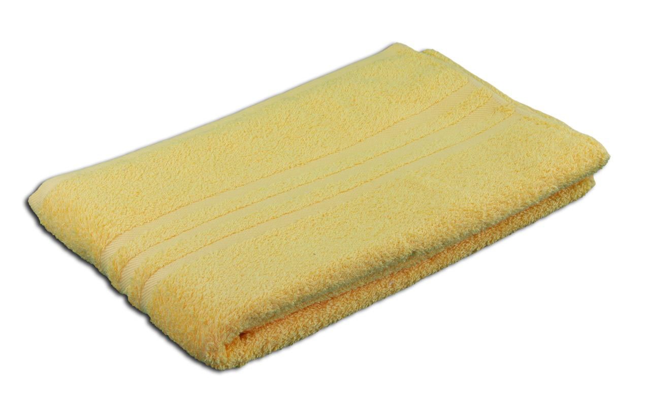 Gözze - Elegant Bath Towel, Sylt, 100% Cotton, Heavy Weight (440 g/m²), 100 x 150 cm - Gold
