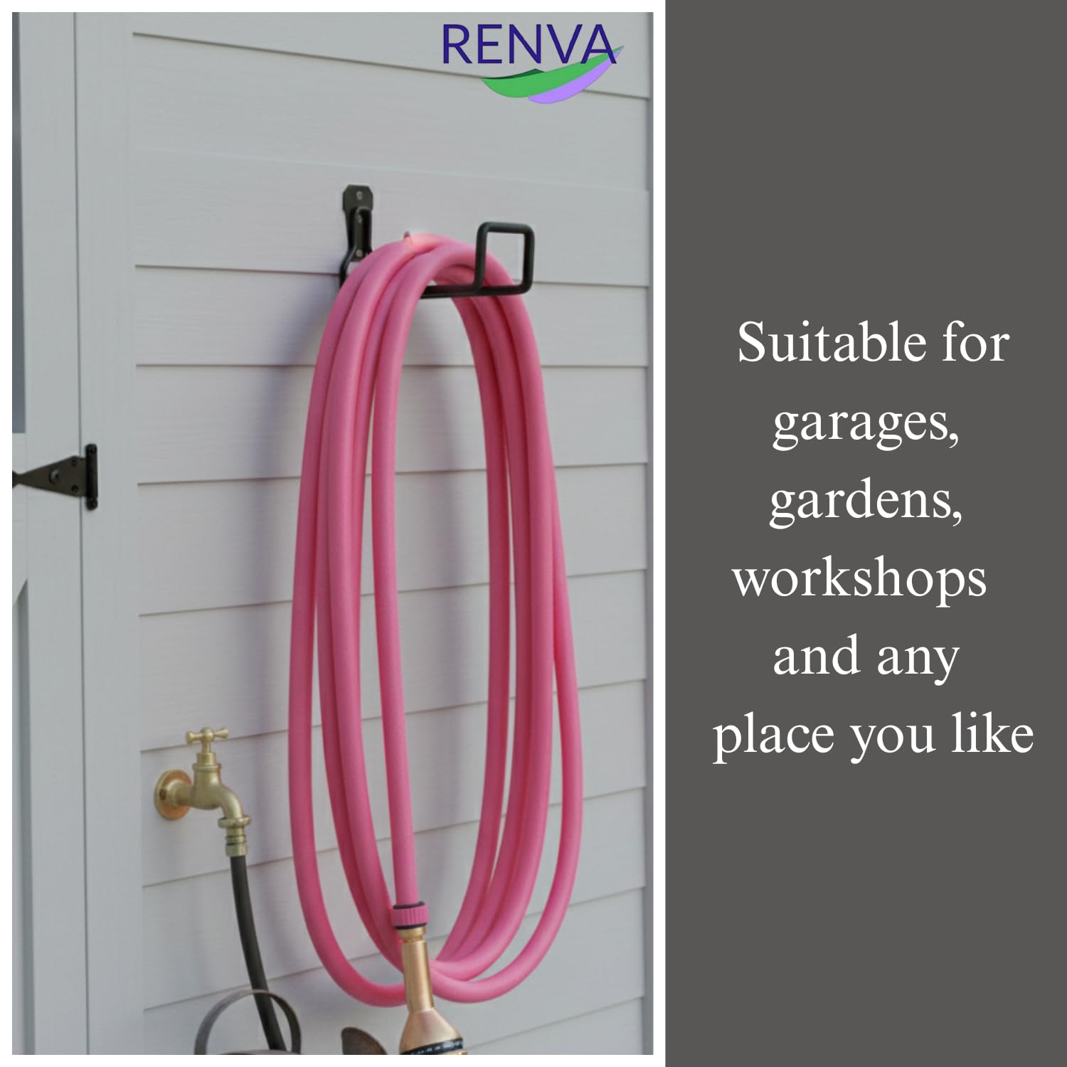 RENVA Hose Holders - Organize Your Garden Hoses -8