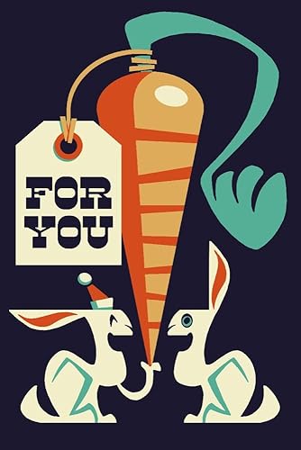 Póster de viaje para decoración de pared, diseño retro de Navidad (36 x 54 pulgadas, diseño de galería Giclée