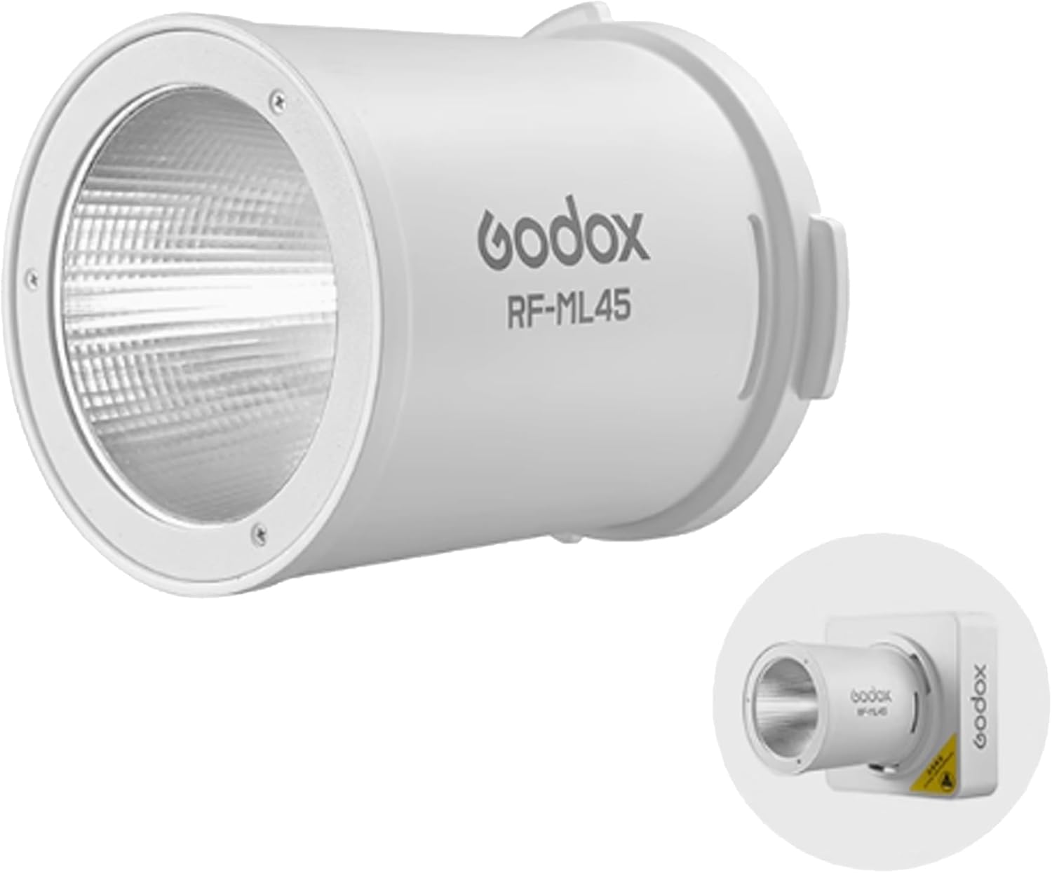 Godox RF-ML45 mini Reflector for Godox ML100Bi ML100R ML60II Bi Portable LED Video Lighti