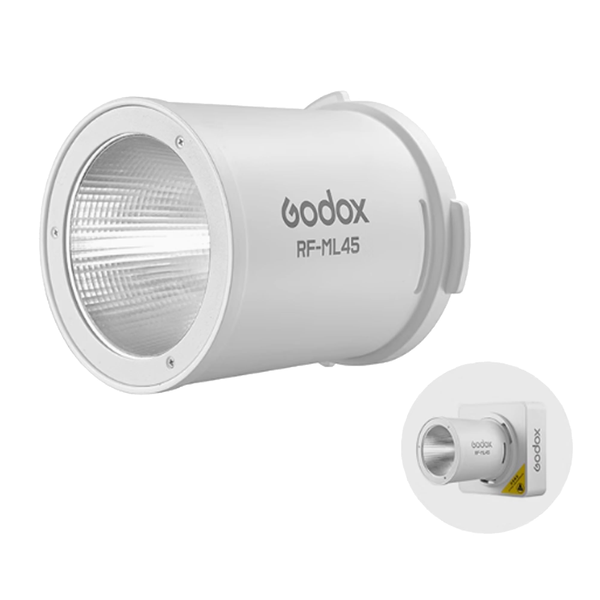 Amazon.com : Godox RF-ML45 mini Reflector for Godox ML100Bi ML100R
