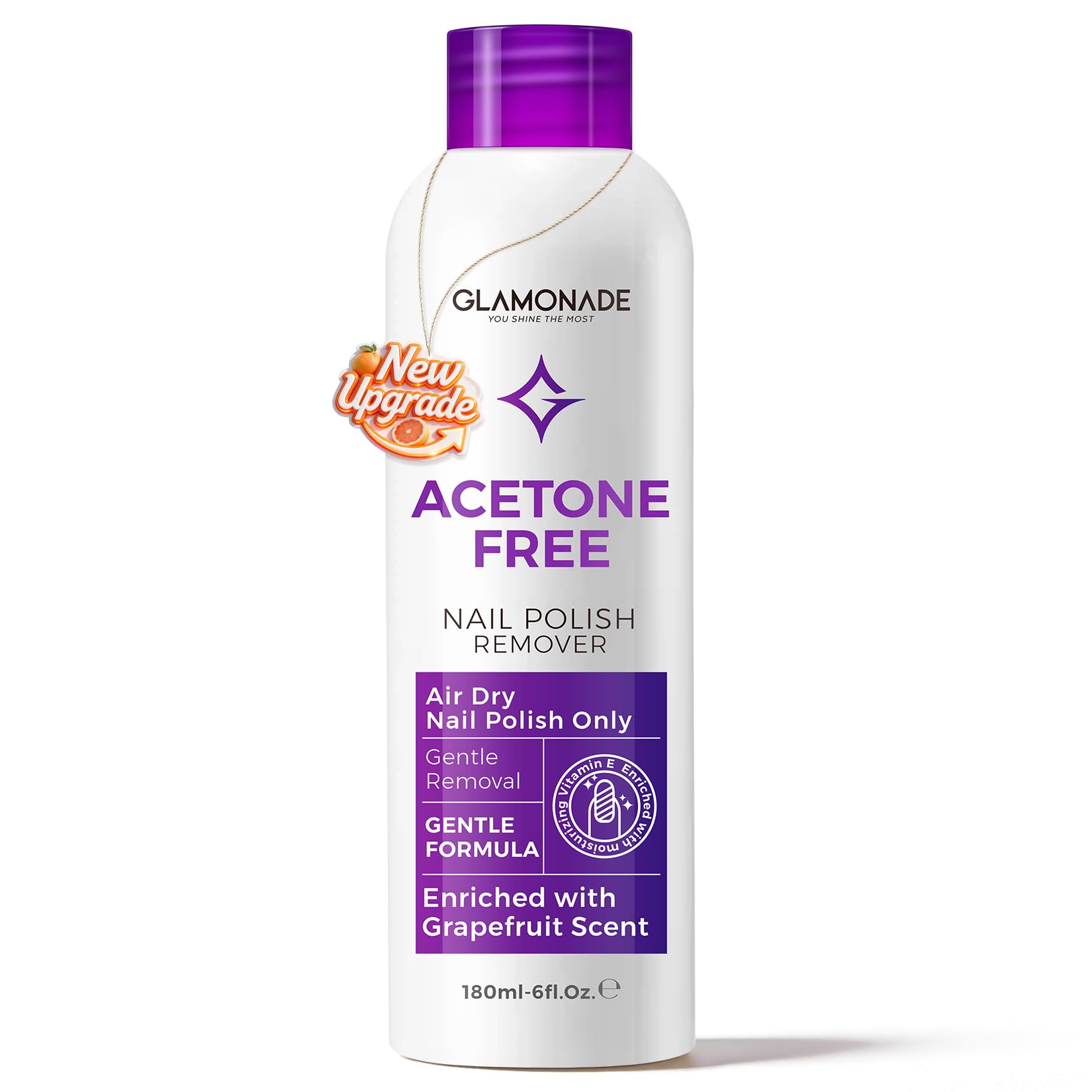 Photo 1 of Glamonade Non Acetone Nail Polish Remover (6 Fl Oz)