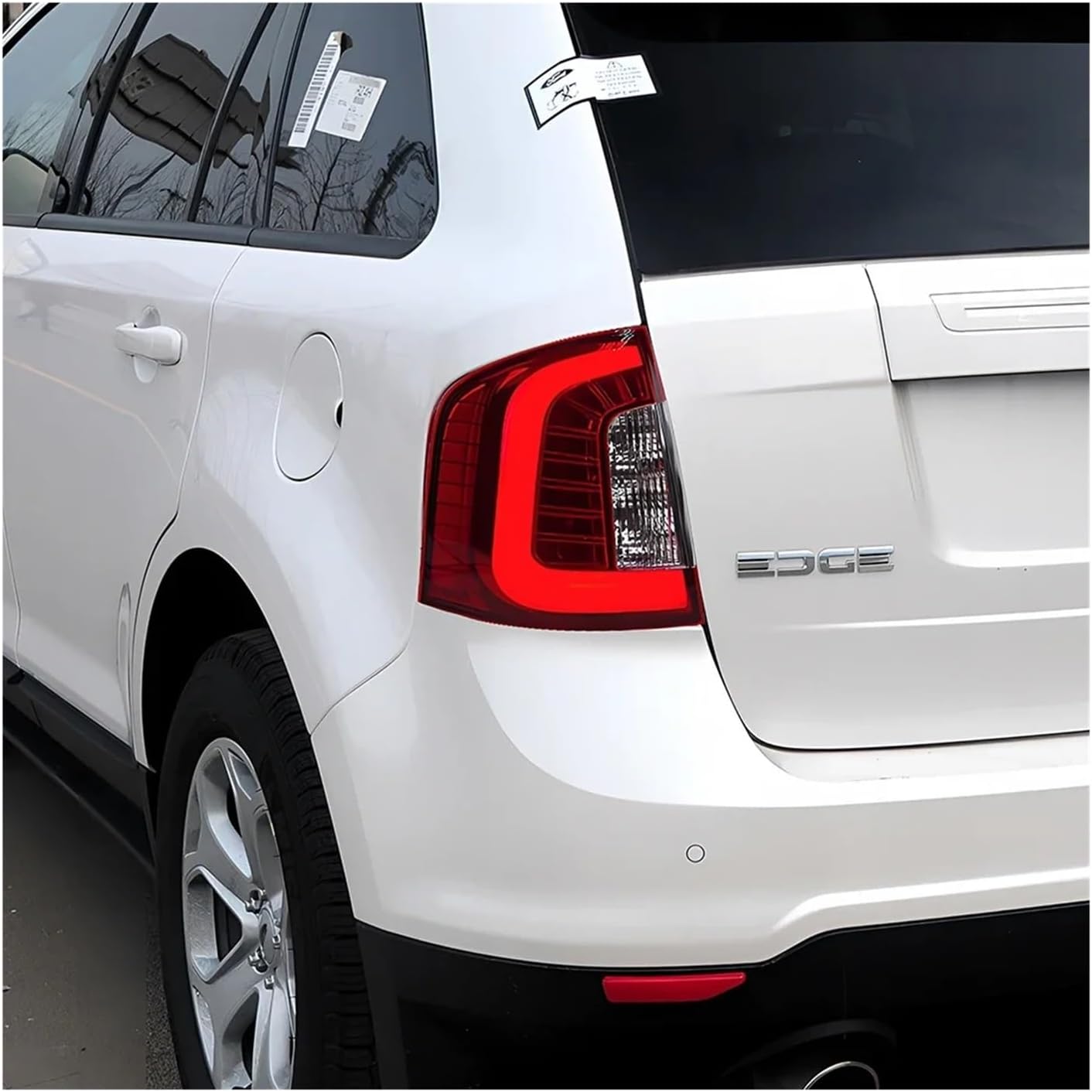 Car Taillights Assembly Compatible With Edge 2009-2014 LED Auto Rear Lamps Upgrade Flashing Tail Light Plug and Play Car Accessories