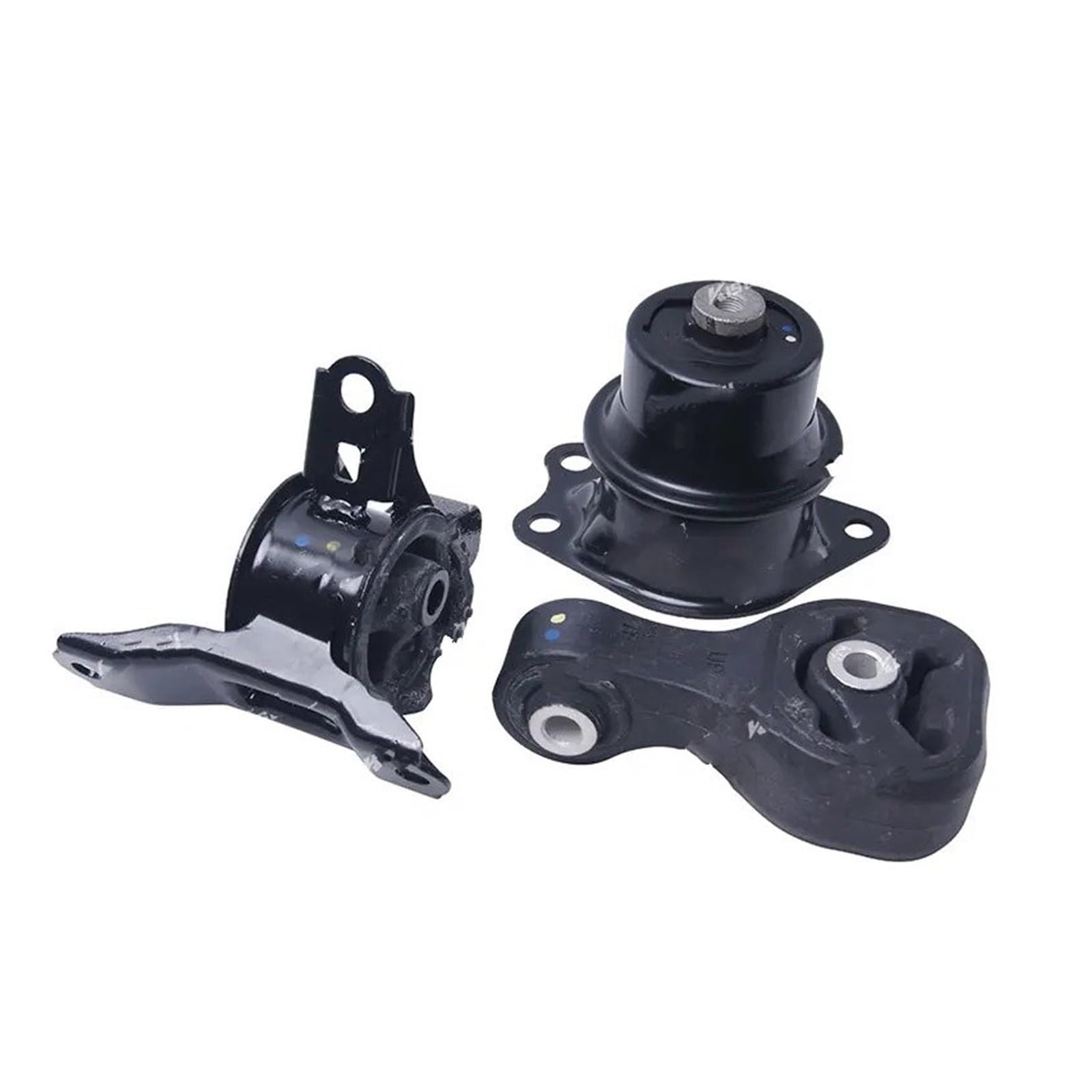 Nokrgqw One Color For City 08-12 For Jazz Fits 09-14 At 50890-Tf0-981 50850-Tg0-T03 50822-Tf0-J02 3Pcs Engine Gearbox Mount Kit Car Engine Mounts