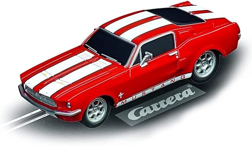 Carrera GO 20064120 Ford Mustang '67-Race Red Slot Car