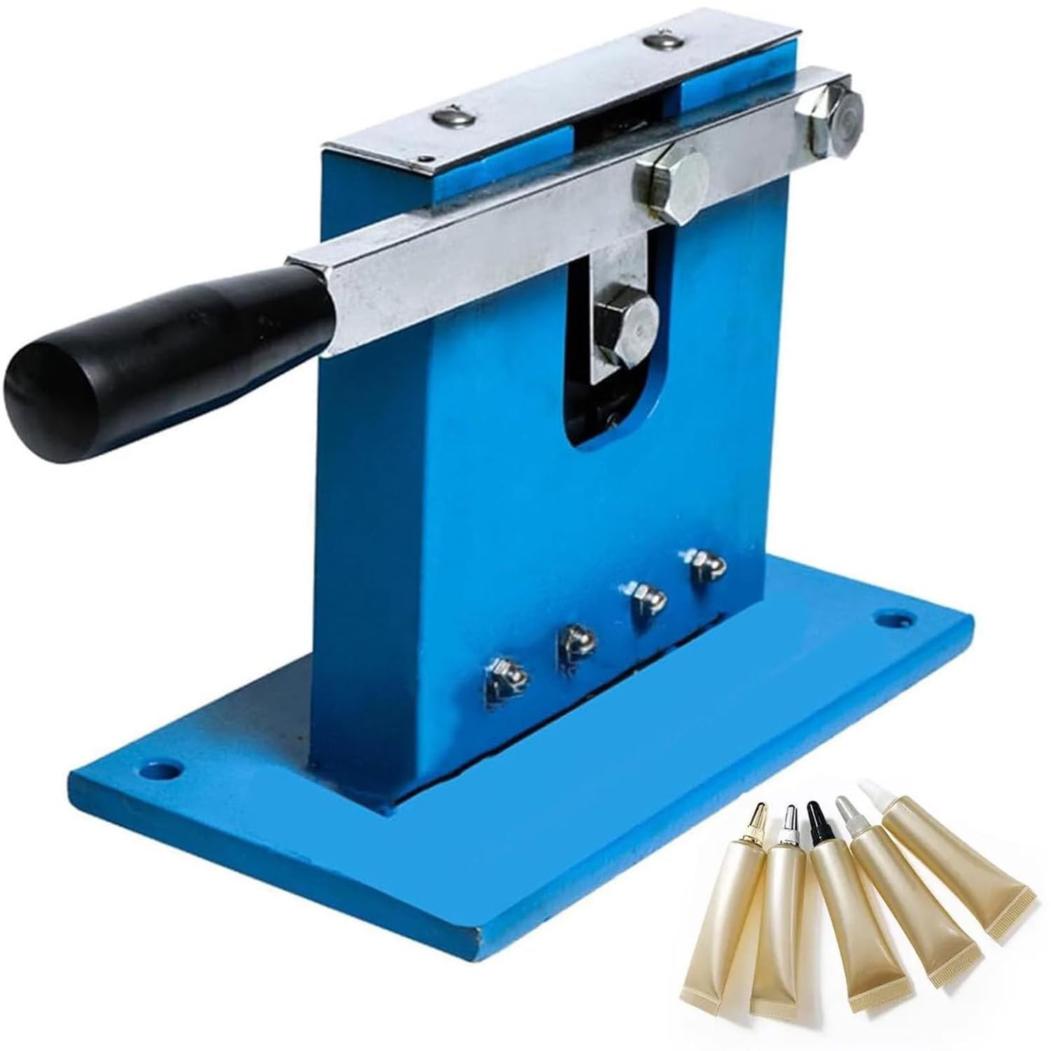 Máquina selladora de tubos de aluminio manual, máquina selladora de tubos para pasta de dientes, embalaje de crema cosmética, máquina selladora de tubos, ancho máximo 56 mm