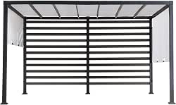 SUNJOY Outdoor Pergola 10 x 12 ft. Steel Pergolas with