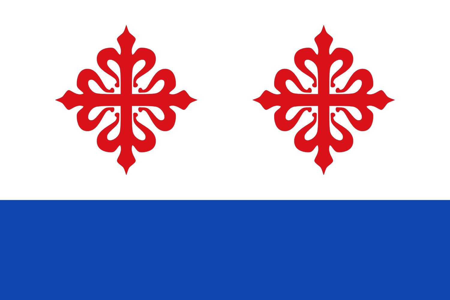 Drapeau XL Almonacid de Zorita décoration pour fête espagnole