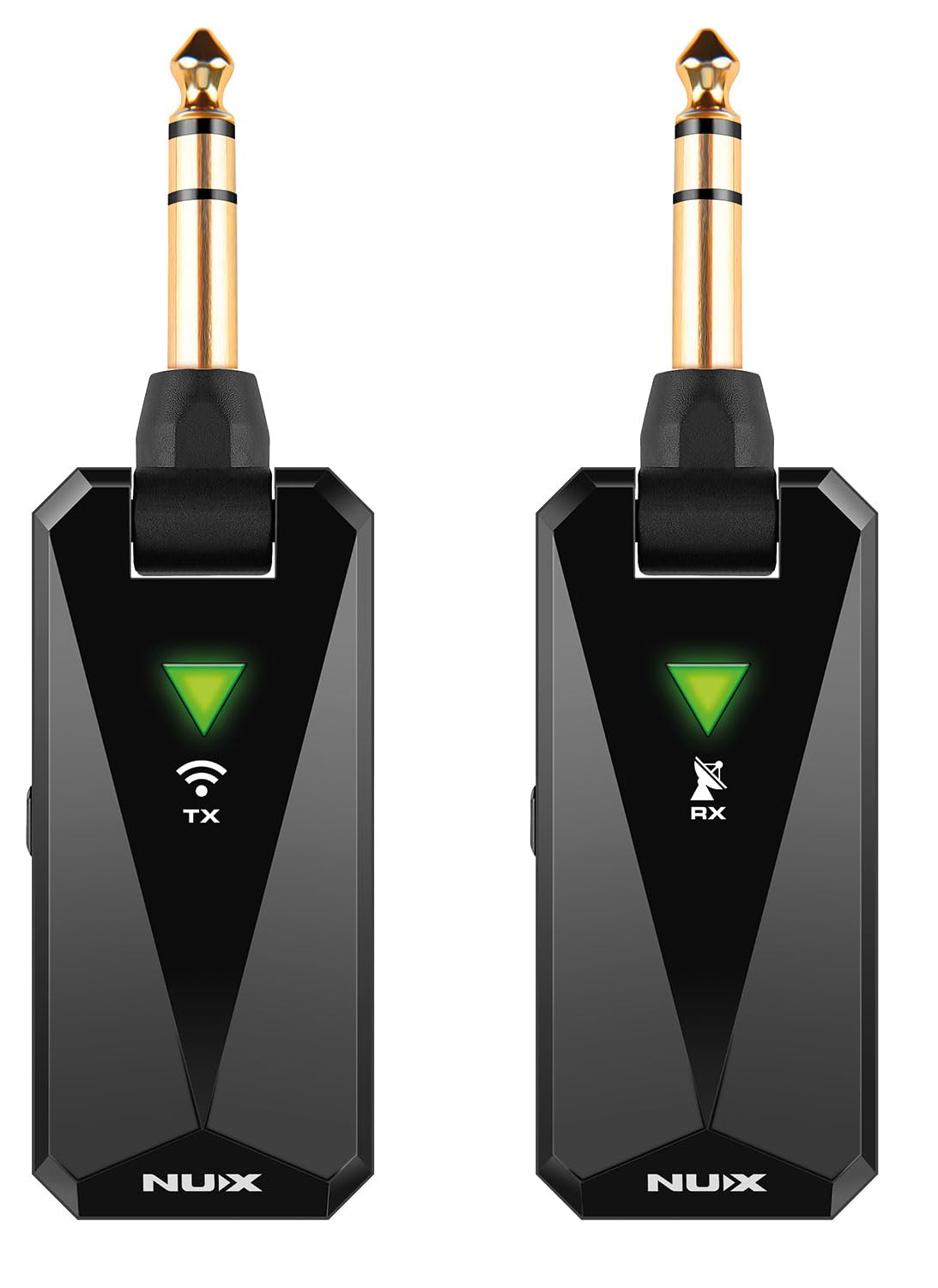 Nux B-5 RC - Sistema inalámbrico para guitarra y bajo, recargable, alta calidad, baja latencia