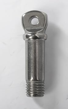 316 Stainless Steel Marine Bow Shackle ALFA Wheels D-Ring Screw Pin Heavy Duty Lifting Rigging Recovery