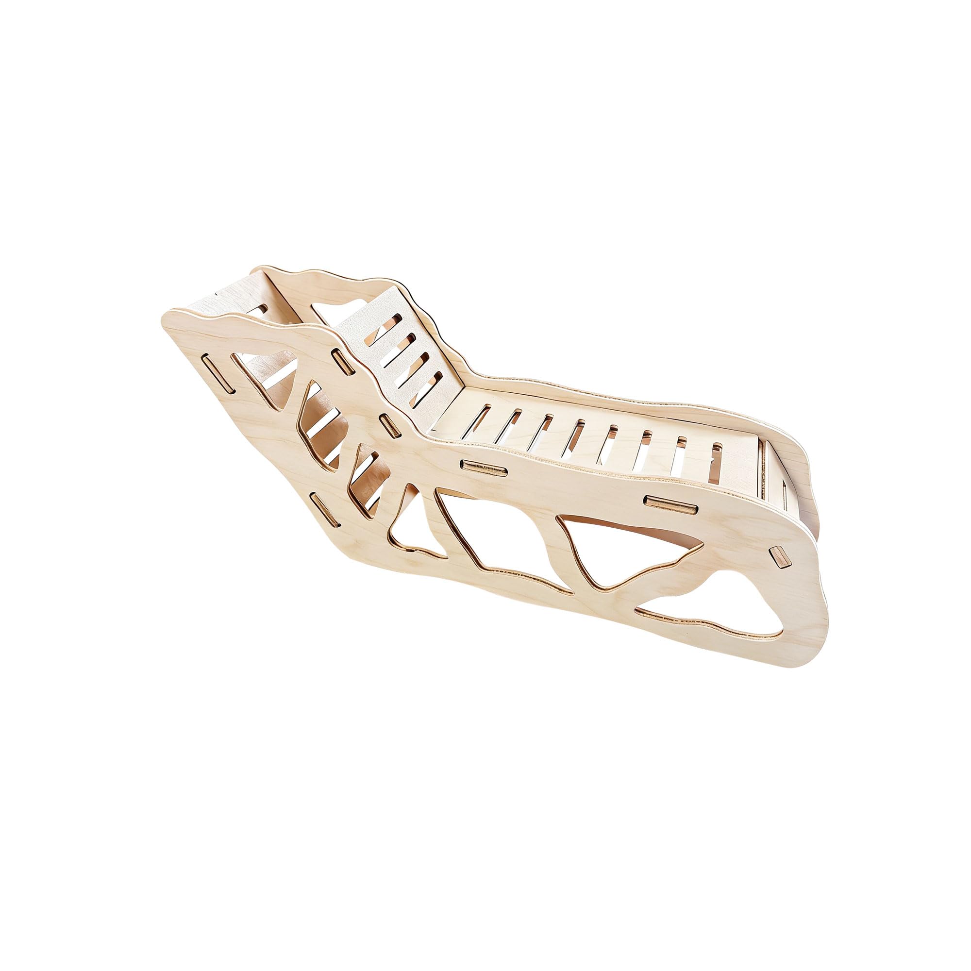 Hamster Platform, 1 Pcs Wooden Hamster Tunnel, Hamsters Hide Suitable for Gerbils and Other Small Pets As Climbing Toys