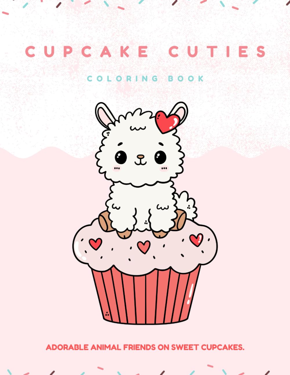 Cupcake Cuties: Adorable animal friends on sweet cupcakes.