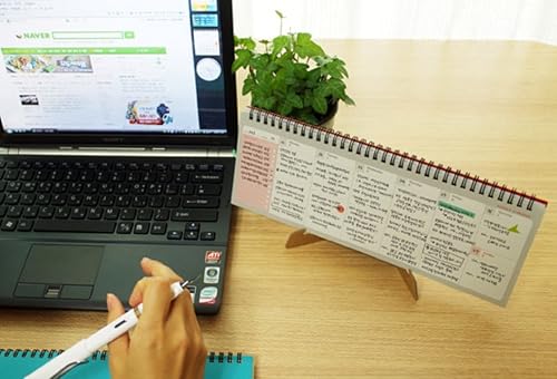 Miniatura 6 de PAPERIAN Brilliant Weekly Scheduler planificador semanal sin fechas, Gris