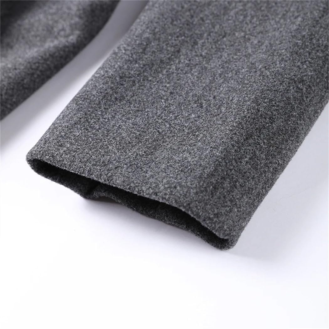 Women's Elegant Thicken Woolen Overcoat Lapel Double Breasted Long Jackets Winter Comfortable Warm Trench Coat