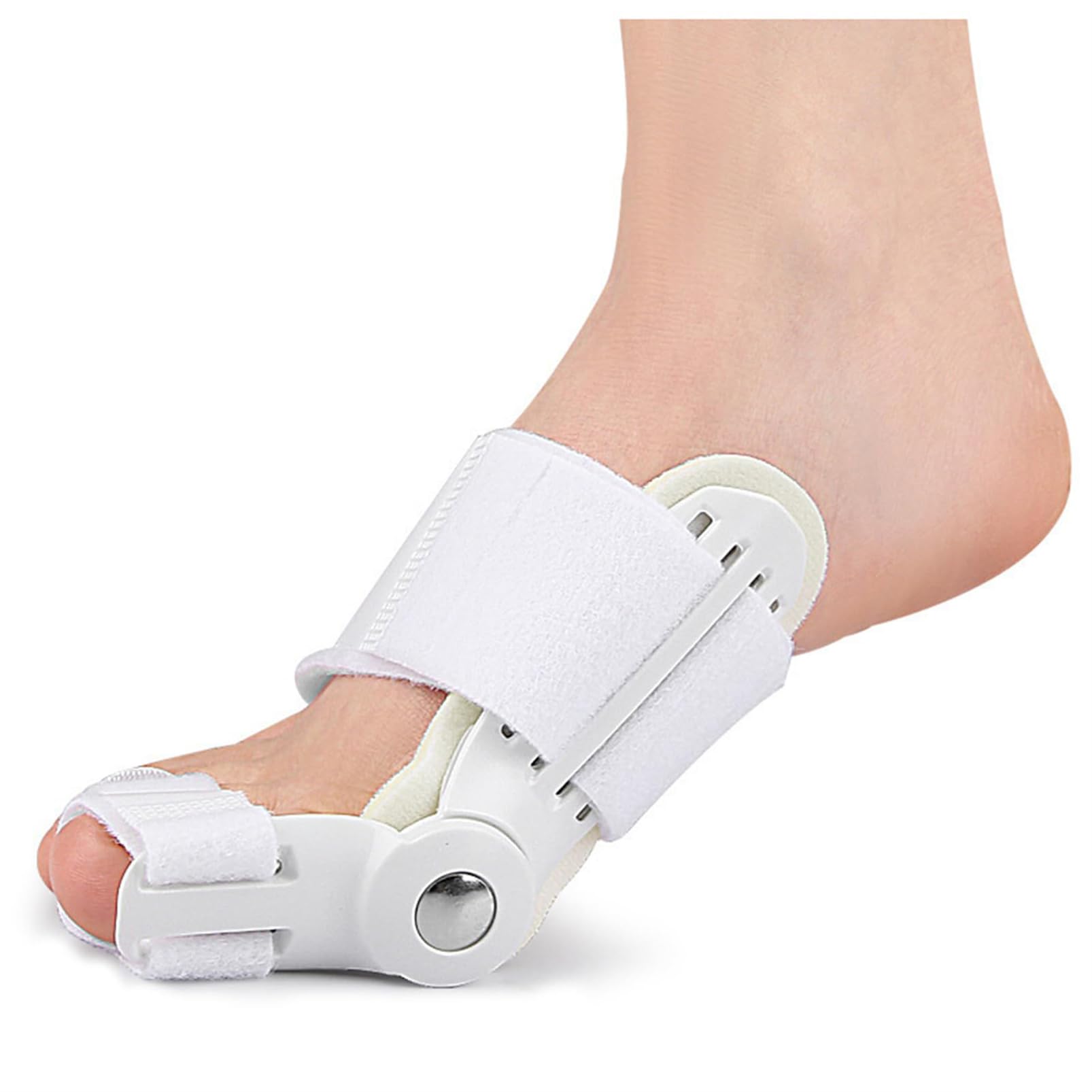 Corrector juanetes pomo ajustable y alisadores de dedos para dormir