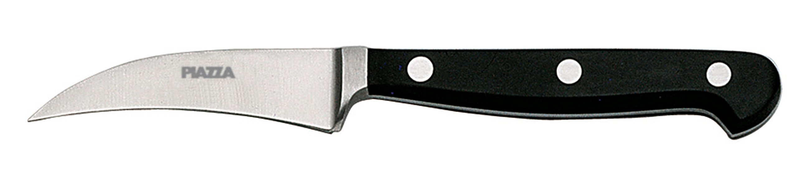 Piazza 205200 Couteau à éplucher en acier inoxydable forgé 9 cm