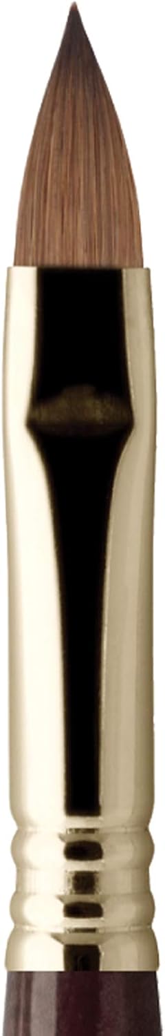 Escoda Reserva Series Artist Watercolor Short Handle Paint Brush, Pure Kolinsky-Tajmyr