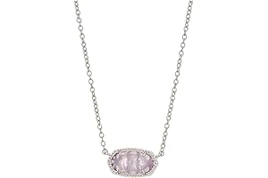 Elisa Pendant Necklace: Embrace the Beauty of Real Amethyst