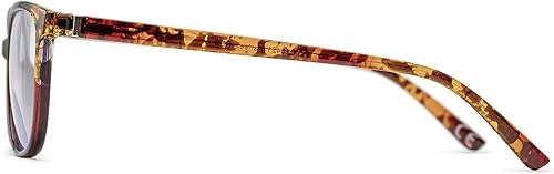 Miniatura 3 de Foster Grant Karleen Pop of Power - Gafas de lectura estilo bifocal, luz azul, ojo de gato