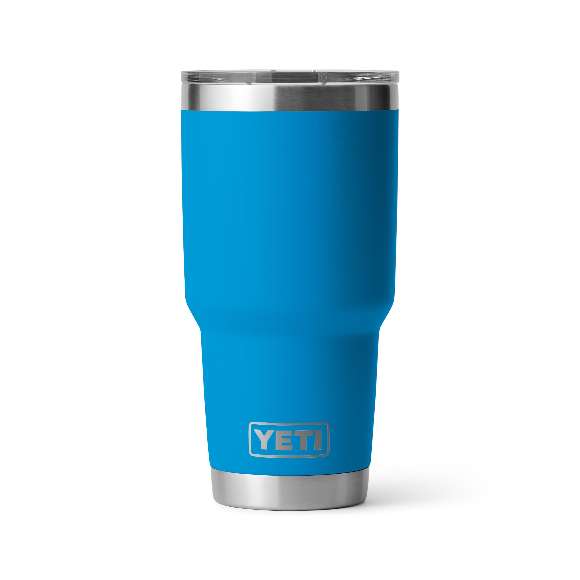 YETIRambler 30 oz Tumbler, Stainless Steel, Vacuum Insulated with MagSlider Lid, Big Wave Blue