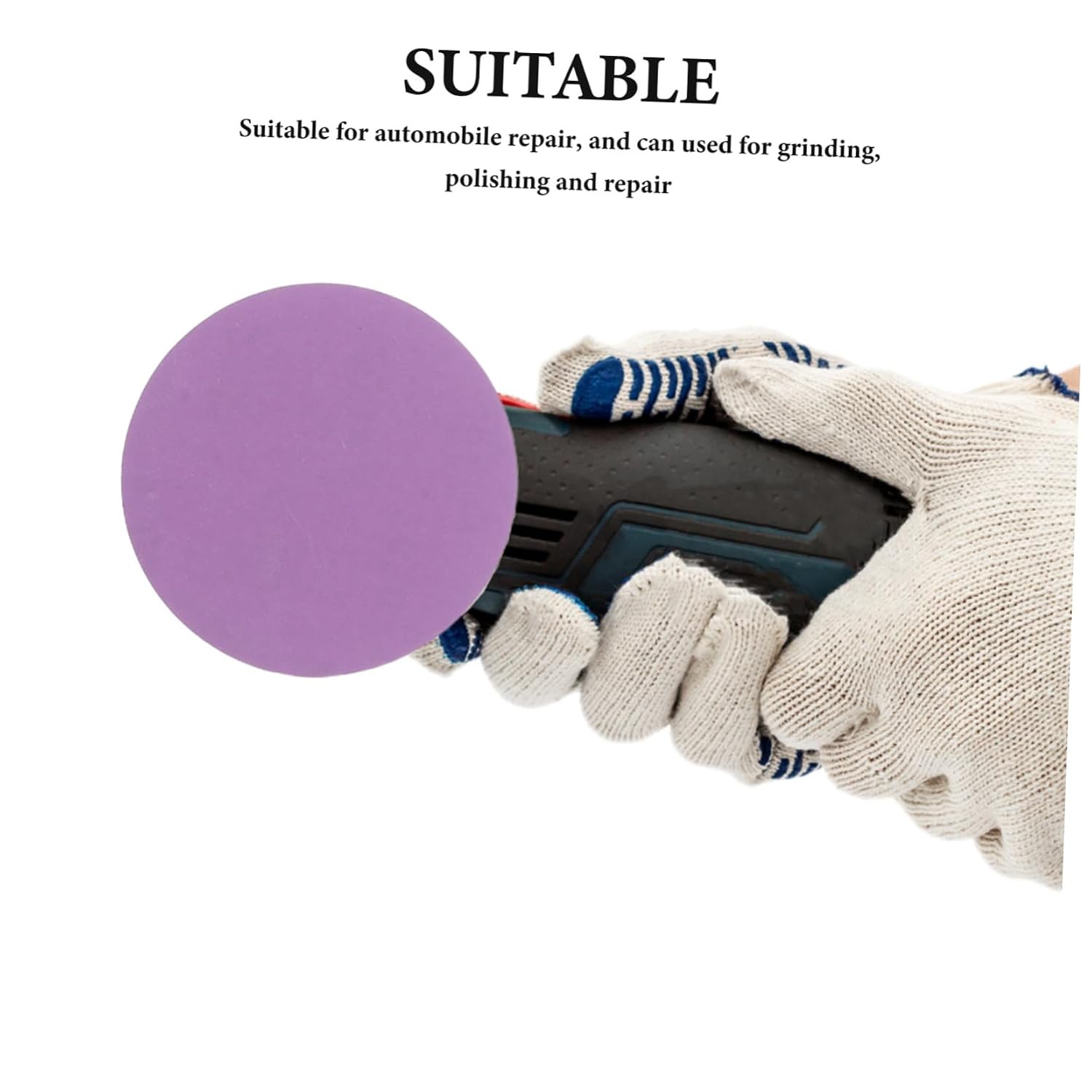 28Pcs Purple Sandpaper Assortment for Dry Sanding and Polishing Discs Grits for Car Repair Scratch Removal and Paint Restoration Durable and Efficient