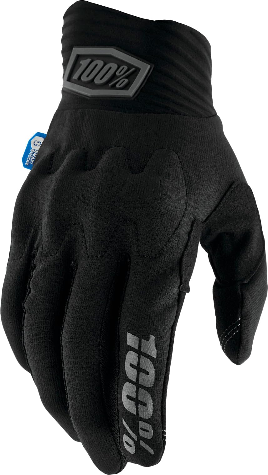 100% Cognito Smart Shock Gloves Black - L