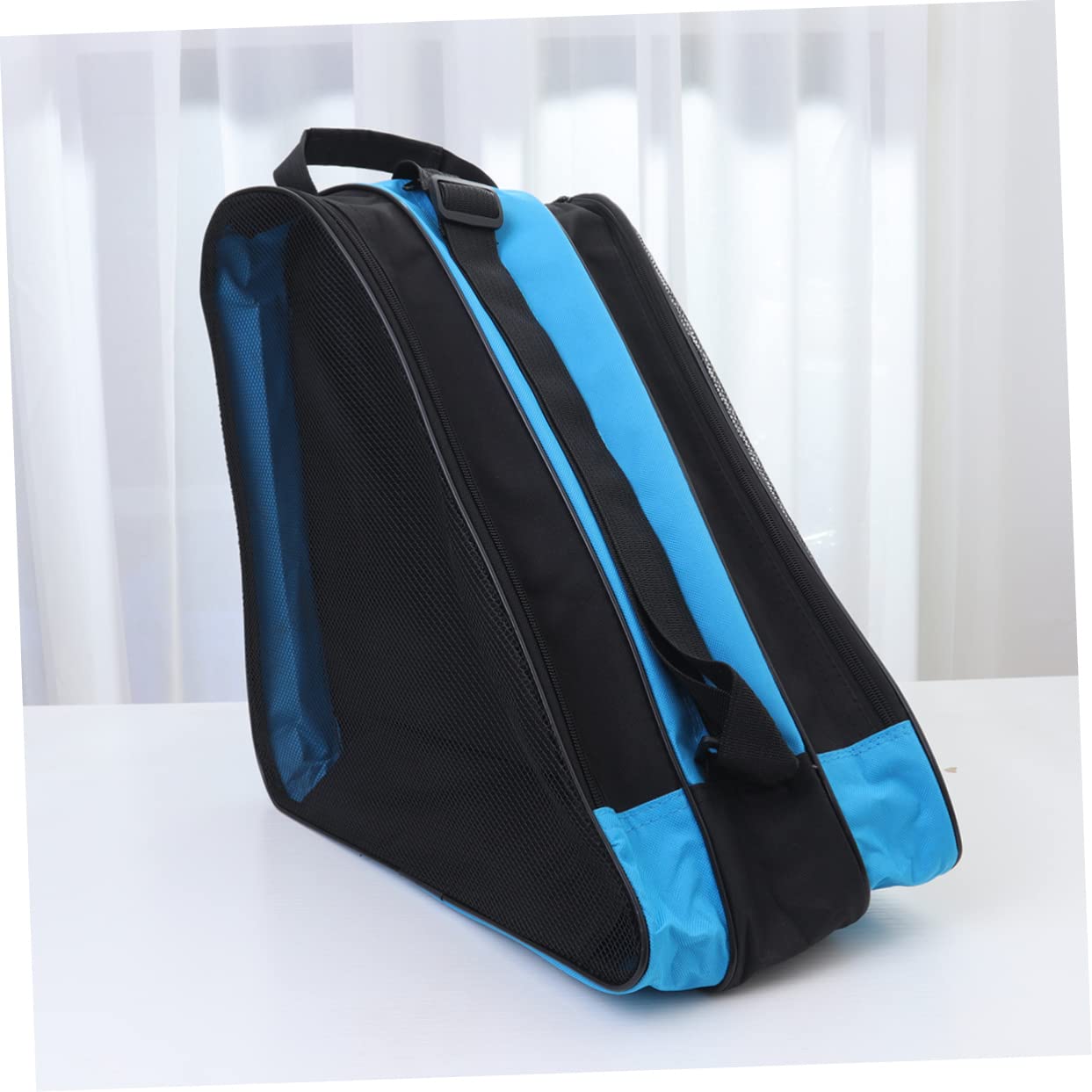 Mipcase Roller Skates Shoes and Girls Roller Skate Storage Pouch Thicken Mesh Shoulder Bag Sports Tool Organizer Multi-use Bag for Boys Girls