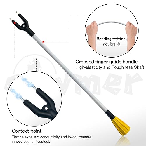 Miniatura 2 de Producto de ganado recargable, resistente al agua, con fuerte iluminación, animal para cerdos de granja, cabras, vacas, animales grandes con bloqueo