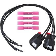 2 Pack ABS Wheel Speed Sensor Connector Pigtail Plug Wiring Harness for 2016-19 Ford F-250 Super Duty, Replace S-1895, 645-134, 19352068, 3U2Z14S411BXAB, 5183448AA Latest