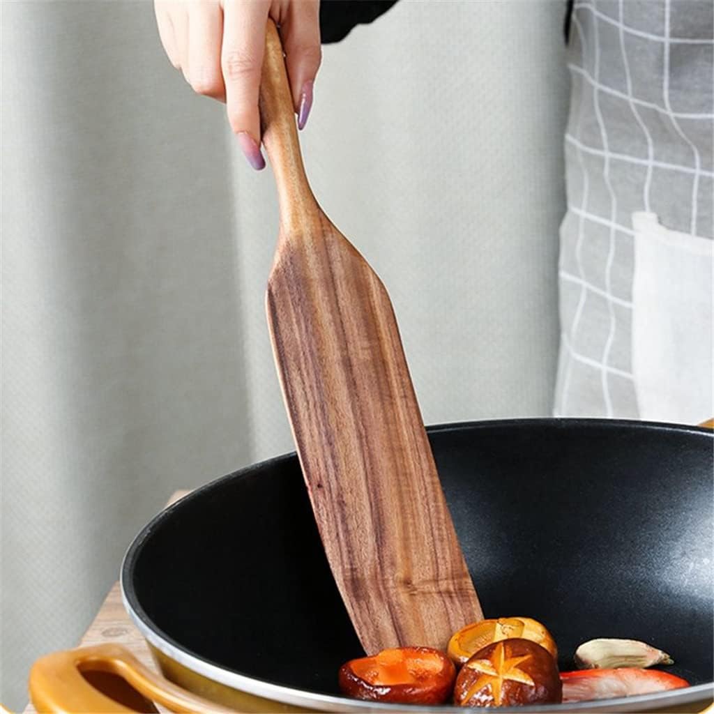 Non-Stick Wooden Spatula Cookware For Cooking Pan Rice Spoon Kitchen Cooking Tool Frying Steak Sauce Shovel