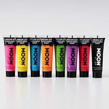 Moon Glow - 0.42oz Blacklight Neon UV Face & Body Paint - Pastel Lilac