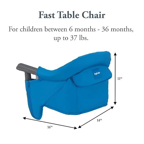 Miniatura 46 de Inglesina Fast Table Chair - Silla alta galardonada para bebé para comer y cenar, compacta, portátil y plegable, no deja arañazos, para bebés de 6 a