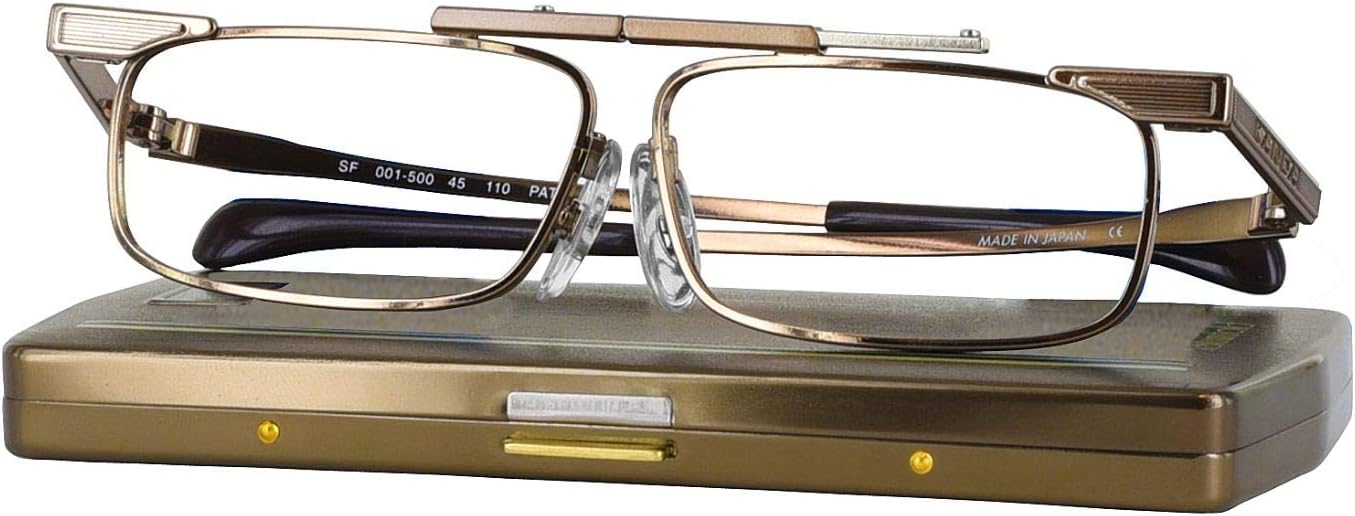 Kanda of Japan SlimFold - Model 1 - Gold - Strength +3.0