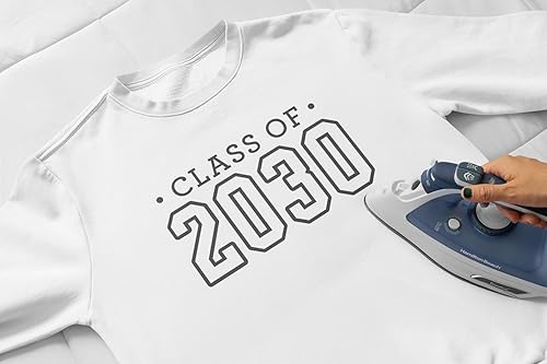 Miniatura 2 de Class of 2030 Iron On Decal, Senior Class Shirt Patch, Heat Transfer, HTV Graphic Tshirt Sticker, DIY Crafts, Pick Size Color, Iron-On Almost