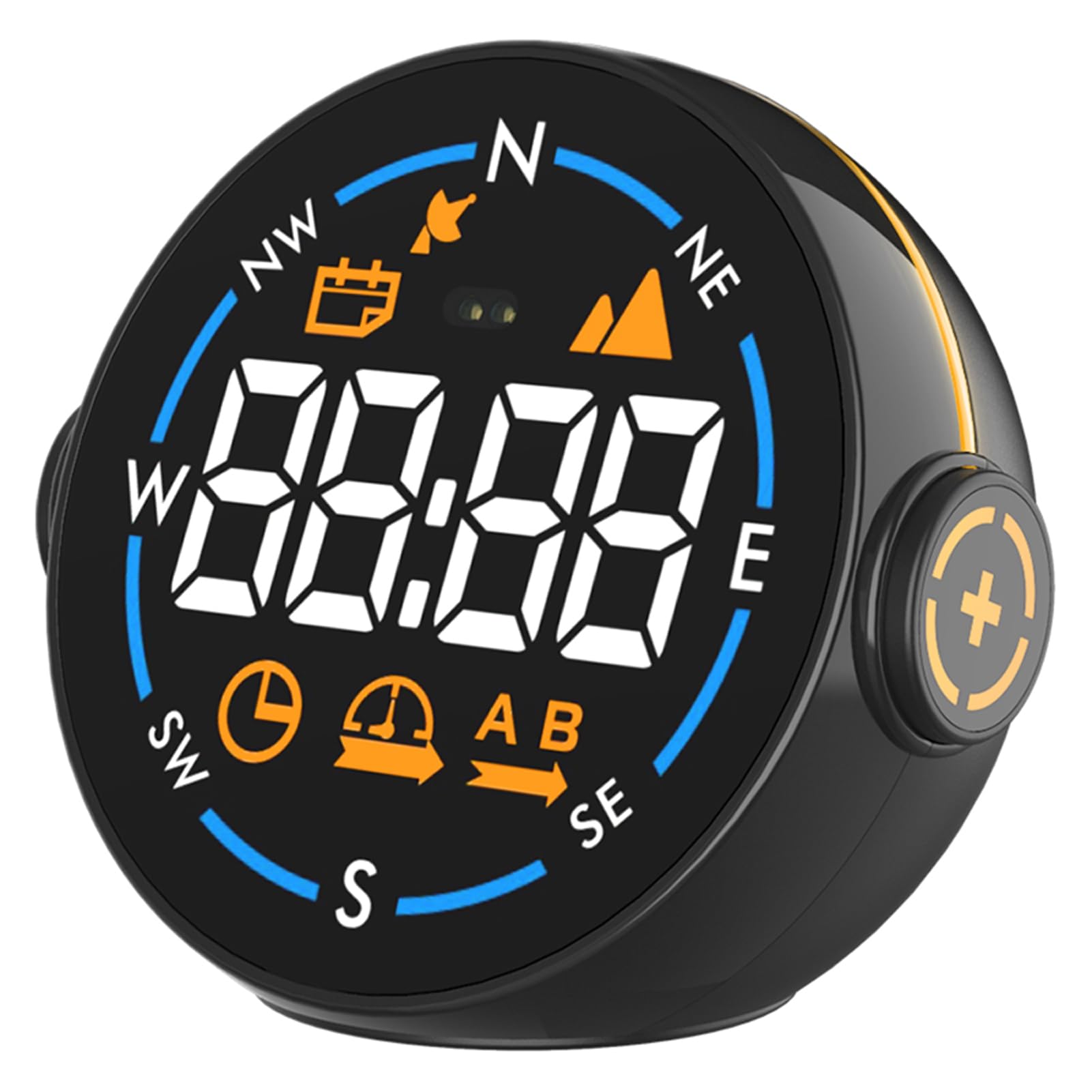 HUIOP Altimètre Voiture, Compteur de Vitesse du Système GPS H600G Affichage Numérique Compteur d’Altitude et de Vitesse Affichage Tête Haute