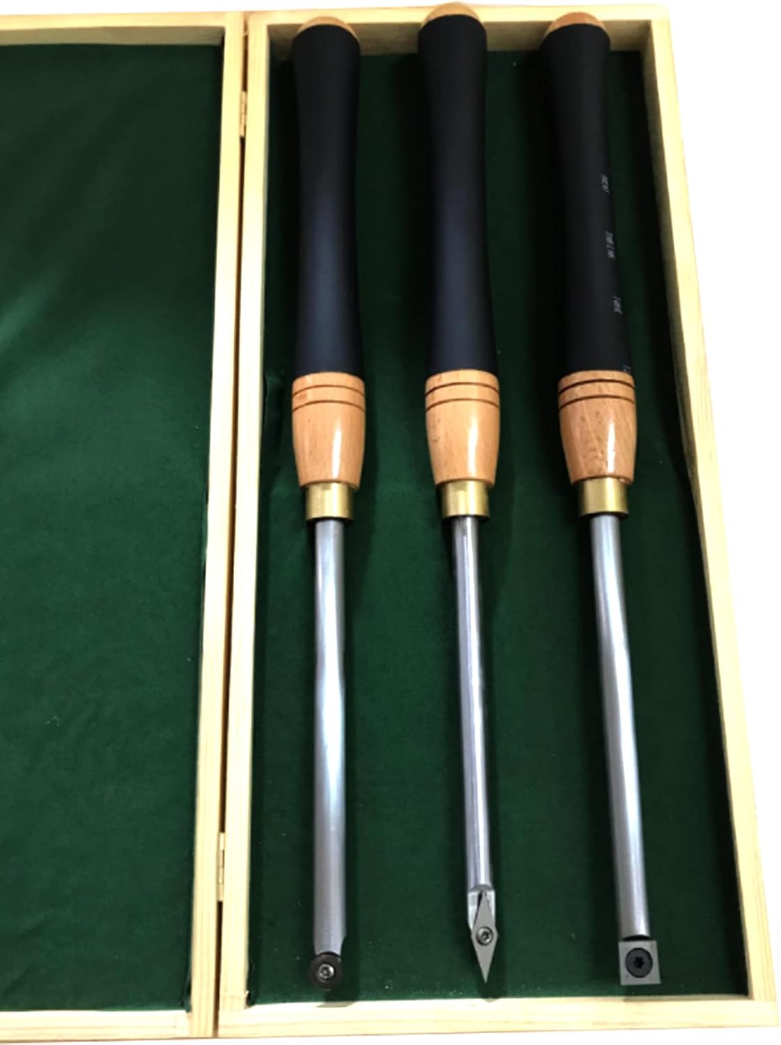 EBERTH 6-tlg Drechselmesserset Drechseleisen HSS Drechselmeissel