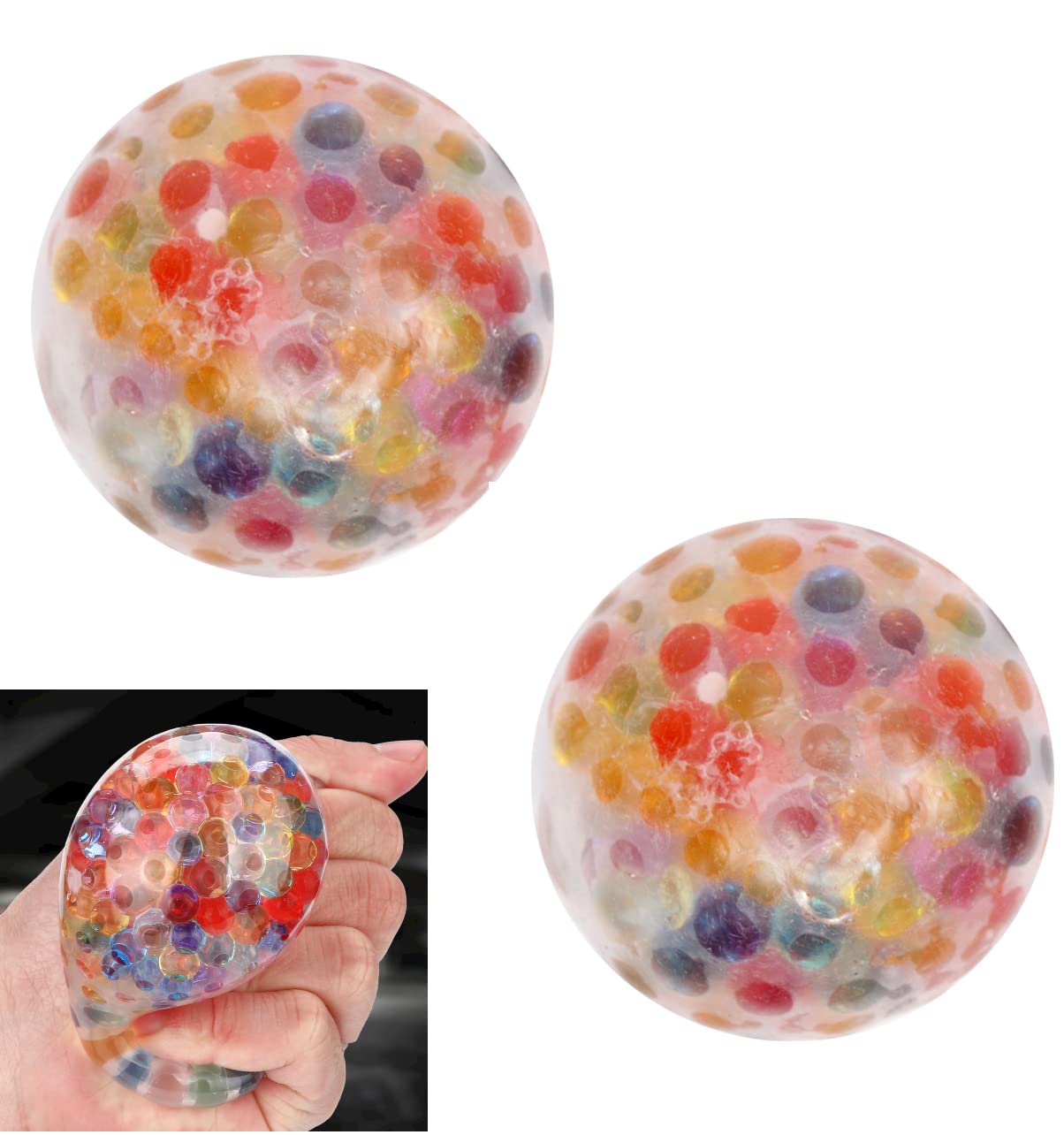 Glan Set of 2 Mesh Ball Squishy Stress Relief Balls for Kids and Adults , Return Gift Item (M2) (B0BJ8R1XH1) Amazon Price History, Amazon Price Tracker