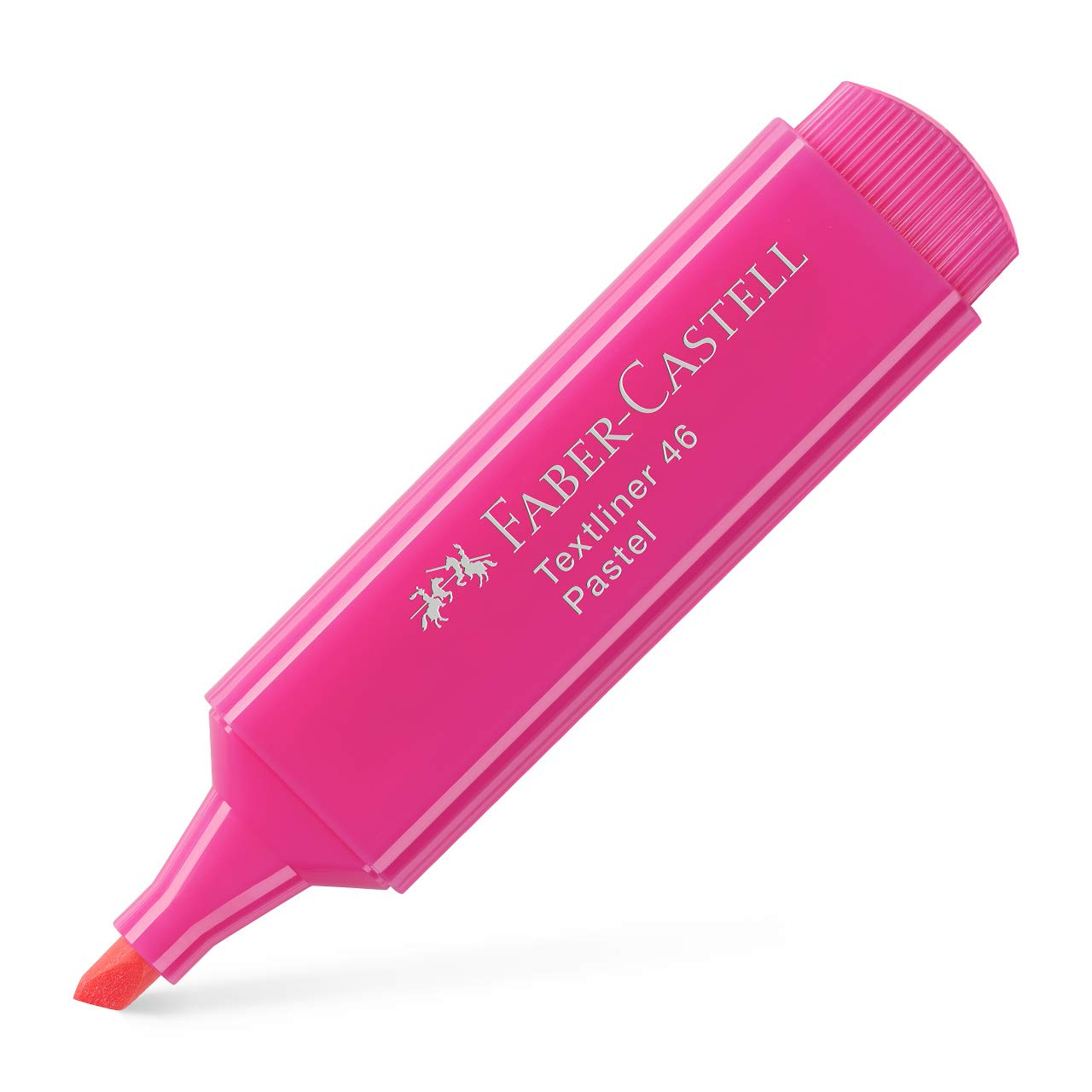 Faber-Castell Textliner 46 Textmarker, Pastellviolett, Pink, 50 Stück