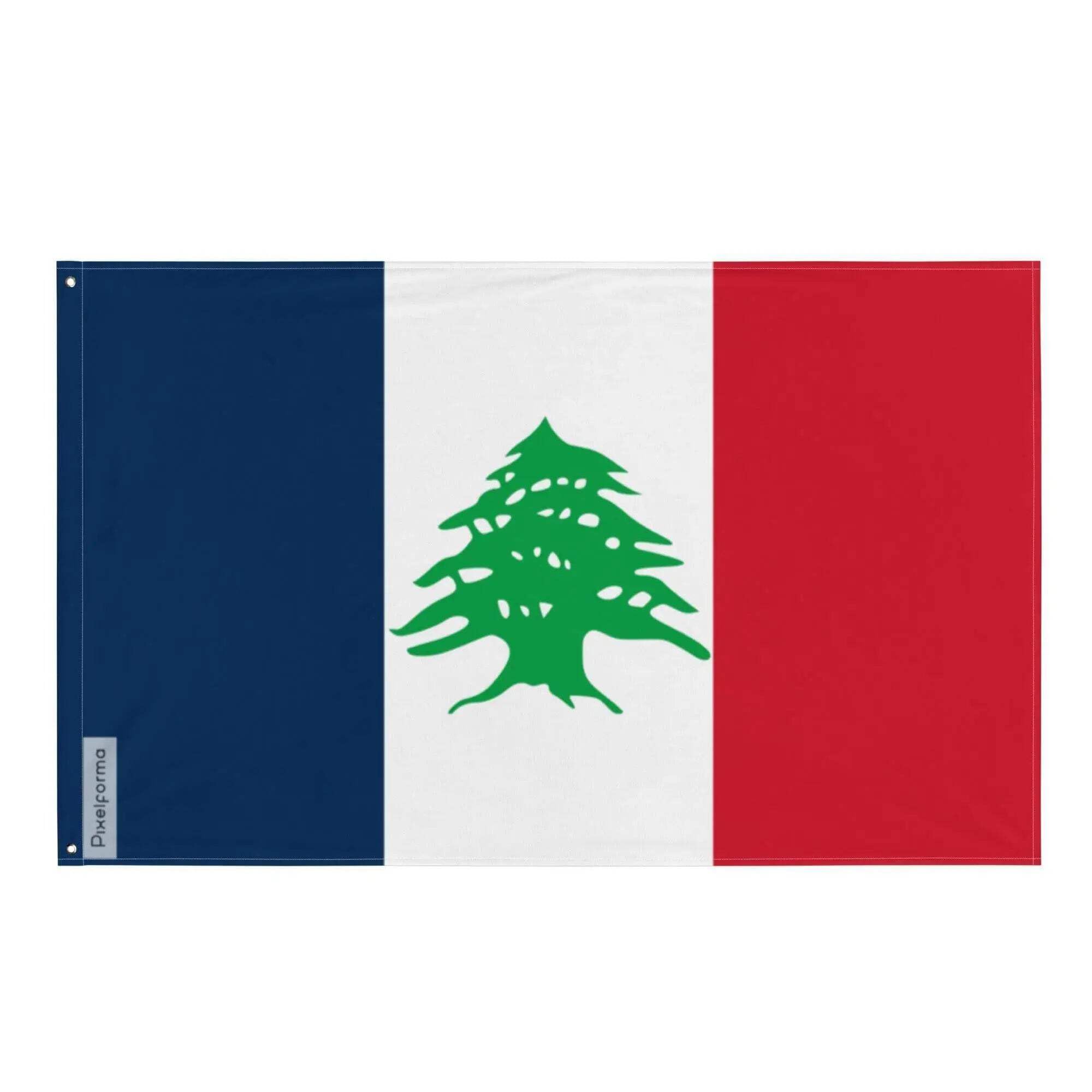 Pixelforma Oise Flag - 100% Polyester, 90x150 Cm With Double Hem & Eyelets - View #7