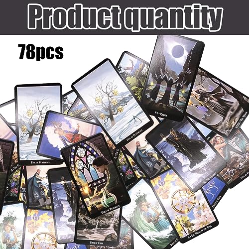 OCDSLYGB 78PCS Predizione Witches Tarocchi Futura