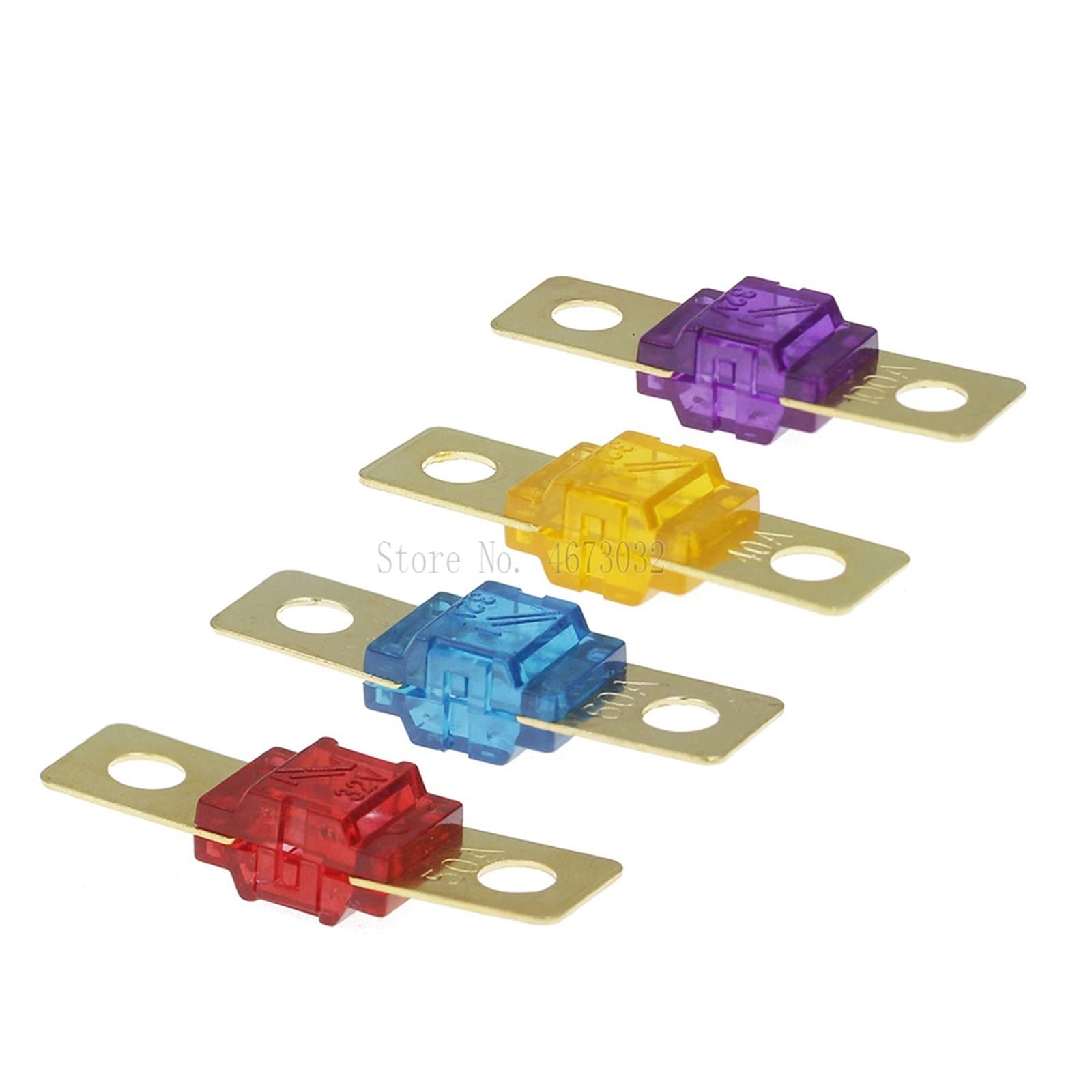 5 PZ ANS Fusibile 20A 30A 40A 50A 60A 70A 80A 100A 125A 150A 175A ANL Placcato Oro Della Vite Prigioniera Fusibili Auto Mini car Stereo Audio AFS Fusibile RQLVZHGK (Color : 125a, Size : One Size)