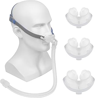 Replacement Kit for Airfit P10, Including 3 Sizes Pillows, Frame, Latest-Version Headgear and Upgraded Short Tube, Snug-fit & Durable Pillow Kit for Airfit P10, Great-Value Supplies by Medihealer