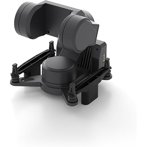 CADDXFPV GM3 3-Axis Gimbal – FPV Head Tracking with Mechanical Stabilization, UART/PWM Control, Compatible Only with Select Walksnail VTX Models, for FPV Drones, RC Cars, and Fixed Wings