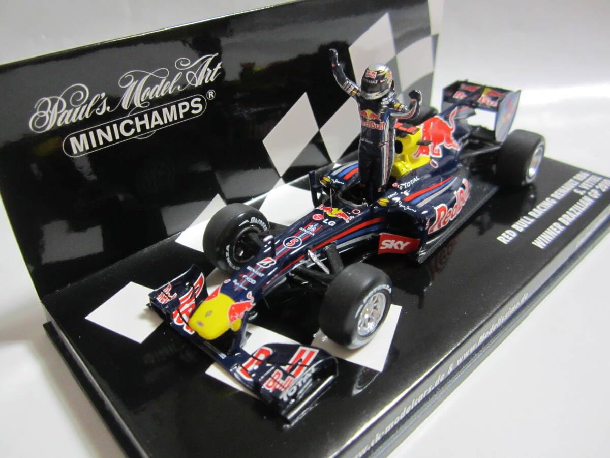 1/43 レッドブル RB6 ブラジルGP ベッテル 1/43 レッドブル レーシング ルノー RB6 2010 ブラジルGP 優勝 S