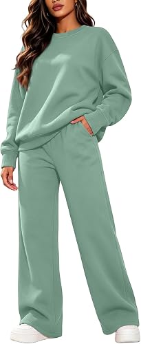 Womens 2 Piece Sweatsuit Y2k Fashion Sweat Sets Fall Lounge Outfits 2026