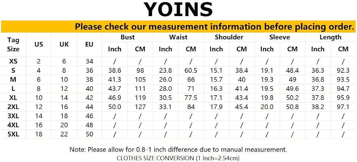 YOINS Womens Shirt Dresses V Neck Tunic Blouses Button Down Tops Casual Mini Dress S Black